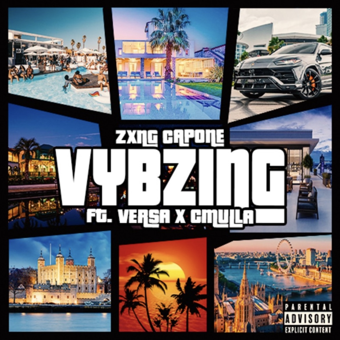 ZXNG CAPONE ft. VERSA X CMULA - VYBZING cover image